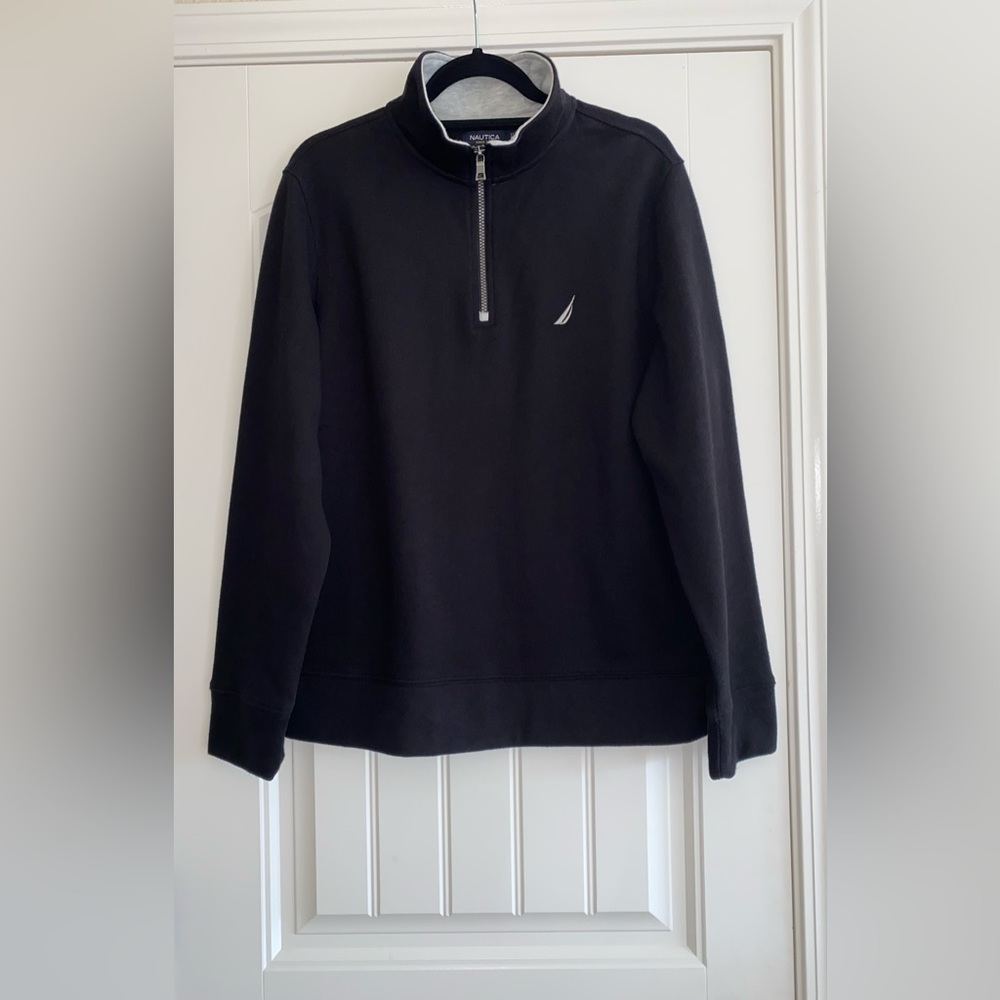 Nautica Men’s NAVTECH HALF-ZIP SWEATSHIRT SZ MED